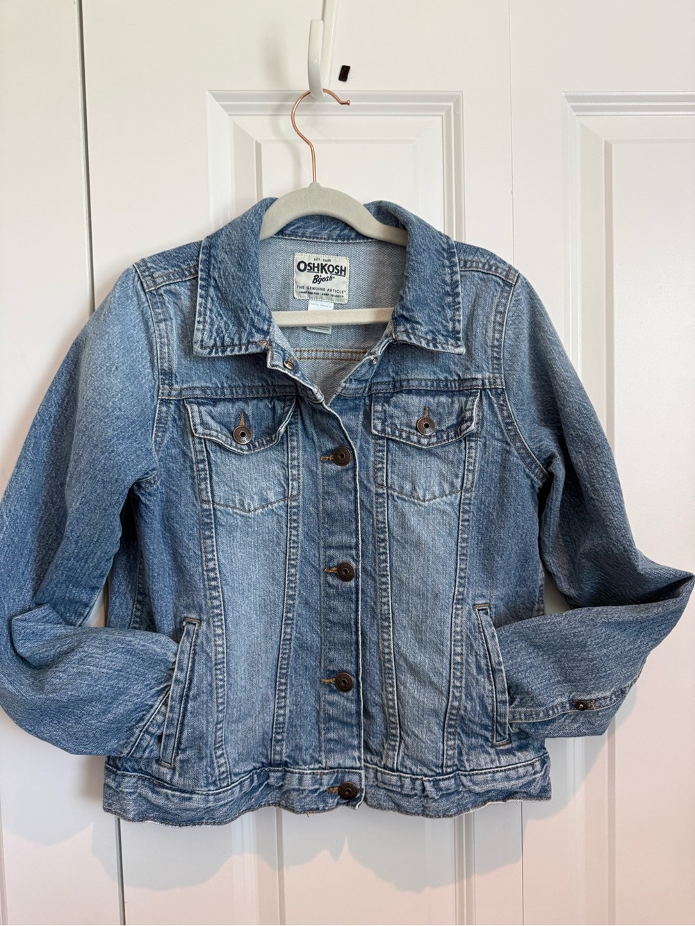 OshKosh B'gosh Light Blue Kids Denim Jean Jacket